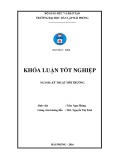 Đồ án tốt nghiệp ngành Kỹ thuật môi trường: Tìm hiểu hiện trạng quản lý chất thải rắn tại Quận Lê Chân Hải Phòng