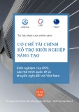 Tài liệu thảo luận chính sách cơ chế tài chính hỗ trợ khởi nghiệp sáng tạo – Kinh nghiệm của IPP2 các mô hình quốc tế và khuyến nghị đối với Việt Nam