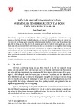 Biến đổi sinh kế của người M’Nông ở huyện Lắk, tỉnh Đắk Lắk dưới tác động thủy điện buôn Tua Srah