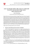 Sáng tạo truyền thống: Bối cảnh và ý nghĩa mới của lễ tế Nam Giao được phục dựng trong Festival Huế