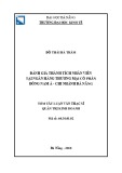 Tóm tắt luận văn Thạc sĩ Quản trị kinh doanh: Đánh giá thành tích nhân viên tại Ngân hàng TMCP Đông Nam Á – Chi nhánh Đà Nẵng