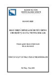 Tóm tắt luận văn Thạc sĩ Quản trị kinh doanh: Hoàn thiện chính sách truyền thông cho dịch vụ 4G của Viettel Đăk Lăk