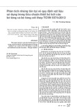 Phân tích những tồn tại về quy định vật liệu sử dụng trong tiêu chuẩn thiết kế kết cấu bê tông và bê tông cốt thép TCVN 5574:2012