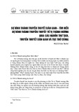 Sự hình thành truyền thuyết dân gian - Tìm hiểu sự hình thành truyền thuyết tứ vị Thánh nương (Qua các nguồn thư tịch, truyền thuyết dân gian và tục thờ cúng)