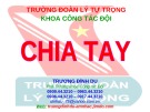 Bài giảng Nhạc sinh hoạt chia tay