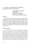 The Anodic polarization of the SN02/TI electrode in the KOH solution