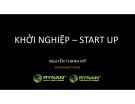 Bài giảng Khởi nghiệp - Start up