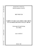 Luận án Tiến sĩ: Nghiên cứu khả năng chống chọc thủng của sàn phẳng bê tông ứng lực trước