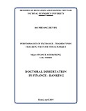 Doctoral dissertation in Finance: Performance of exchange – Traded funds tracking Vietnam stock market