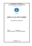 Khóa luận tốt nghiệp ngành Kế toán -  Kiểm toán: Hoàn thiện tổ chức kế toán thanh toán với người mua, người bán tại công ty cổ phần thương mại và du lịch Hatraco