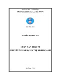 Luận văn Thạc sĩ ngành Quản trị kinh doanh: Nâng cao chất lượng thủ tục Hải quan điện tử tại Chi cục Hải quan cửa khẩu cảng Hải Phòng khu vực 3