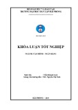 Khóa luận tốt nghiệp ngành Tài chính - Ngân hàng: Phân tích tình hình sử dụng vốn lưu động với việc nâng cao hiệu quả sử dụng vốn lưu động tại Công ty TNHH XNK Thương mại vận tải Khánh Hà