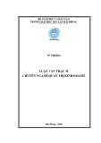 Luận văn Thạc sĩ chuyên ngành Quản trị kinh doanh: Nâng cao hiệu quả của quy trình giao nhận hàng hóa quốc tế tại Công ty TNHH Jet Delivery Logistics Việt Nam