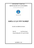 Khóa luận tốt nghiệp ngành Tài chính - Ngân hàng: Một số biện pháp nâng cao hiệu quả công tác tín dụng tại ngân hàng TMCP Quốc Dân – CN Hải Phòng – PGD Hải An