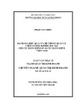 Luận văn Thạc sỹ ngành Quản trị kinh doanh: Đánh giá hiệu quả của hệ thống quản lý chất lượng ISO 9001:2015 tại Chi cục Đăng kiểm số 10 - Cục Đăng kiểm Việt Nam