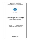 Khóa luận tốt nghiệp ngành Tài chính - Ngân hàng: Phân tích tài chính và giải pháp cải thiện tình hình tài chính tại Công ty TNHH vận tải và dịch vụ thương mại Quang Doanh