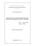 Doctoral thesis summary: Research on Ceo’s overconfident behavior and financial decisions in Vietnam companies