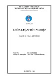 Khóa luận tốt nghiệp ngành Kế toán - Kiểm toán: Hoàn thiện tổ chức kế toán thanh toán với người mua, người bán tại công ty TNHH thương mại Tuấn Anh