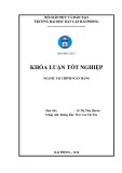 Khóa luận tốt nghiệp Tài chính - Ngân hàng: Một số biện pháp nhằm cải thiện tình hình tài chính tại công ty cổ phần hàng hải Minh Lương