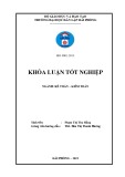 Khóa luận tốt nghiệp Kế toán - Kiểm toán: Hoàn thiện công tác kế toán doanh thu, chi phí và xác định kết quả kinh doanh tại Công ty Cổ phần Thương mại Minh Khai