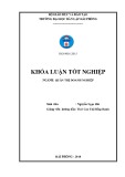 Khóa luận tốt nghiệp Quản trị doanh nghiệp: Một số biện pháp nhằm cải thiện tình hình tài chính của Công ty TNHH Thương Mại VIC