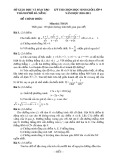 Đề thi học sinh giỏi môn Toán lớp 9 năm 2010-2011 (Đề chính thức) - Sở Giáo dục và Đào tạo thành phố Đà Nẵng