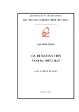 Luận án tiến sĩ Kỹ thuật: Các hệ mật dựa trên vành đa thức chẵn