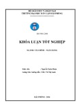 Khóa luận tốt nghiệp Tài chính - Ngân hàng: Một số giải pháp nâng cao chất lượng tín dụng tại Ngân hàng thương mại cổ phần Sài Gòn Thương Tín Phòng giao dịch Thủy Nguyên - Chi nhánh Hải Phòng