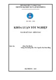 Khóa luận tốt nghiệp Kế toán - Kiểm toán: Hoàn thiện công tác kế toán doanh thu, chi phí và xác định kết quả kinh doanh tại Công ty TNHH Hồng Dương