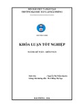 Khóa luận tốt nghiệp Kế toán - Kiểm toán: Hoàn thiện công tác kế toán thanh toán với người mua, người bán tại công ty TNHH đầu tư thương mại và tiếp vận Sao Vàng – Chi nhánh Hải Phòng