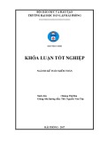 Khóa luận tốt nghiệp Kế toán - Kiểm toán: Hoàn thiện công tác kế toán thanh toán với người mua, người bán tại công ty TNHH xây dựng và công nghiệp Minh Long