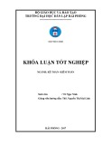 Khóa luận tốt nghiệp Kế toán - Kiểm toán: Hoàn thiện công tác kế toán hàng hóa tại Công ty cổ phần thương mại công nghệ Khánh quý