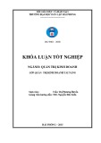 Khóa luận tốt nghiệp Quản trị doanh nghiệp: Hoàn thiện tổ chức kế toán thanh toán nhằm quản lý tốt công nợ tại Công ty TNHH thương mại và dịch vụ thiết bị điện Thanh Linh