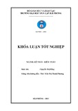 Khóa luận tốt nghiệp Kế toán - Kiểm toán: Hoàn thiện tổ chức kế toán vốn bằng tiền tại Công ty TNHH Một thành viên Nam Triệu