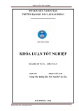 Khóa luận tốt nghiệp Kế toán - Kiểm toán: Hoàn thiện tổ chức kế toán vốn bằng tiền tại Công ty TNHH xây dựng Hùng Quang