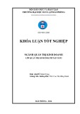 Khóa luận tốt nghiệp Quản trị kinh doanh: Một số giải pháp nhằm nâng cao hiệu quả kinh doanh tại công ty TNHH thương mại Chấn Phong