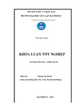 Khóa luận tốt nghiệp Kế toán - Kiểm toán: Hoàn thiện tổ chức kế toán tài sản cố định tại công ty trách nhiệm hữu hạn Toàn Mĩ