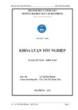 Khóa luận tốt nghiệp Kế toán - Kiểm toán: Hoàn thiện công tác kế toán nguyên vật liệu tại công ty TNHH Thanh Sang Việt Nam