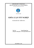 Khóa luận tốt nghiệp Kế toán - Kiểm toán: Hoàn thiện công tác kế toán vốn bằng tiền tại Công ty TNHH Thuốc lá Hải Phòng