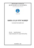 Khóa luận tốt nghiệp Kế toán - Kiểm toán: Hoàn thiện công tác kế toán nguyên vật liệu, công cụ dụng cụ tại công ty cổ phần Điện cơ Hải Phòng