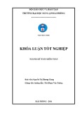 Khóa luận tốt nghiệp Kế toán - Kiểm toán: Hoàn thiện công tác kế toán tiền lương và các khoản trích theo lương