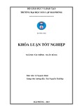 Khóa luận tốt nghiệp Kế toán - Kiểm toán: Một số biện pháp cải thiện tình hình tài chính tại Công ty Cổ phần Minh Phúc