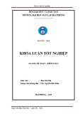 Khóa luận tốt nghiệp Kế toán - Kiểm toán: Hoàn thiện tổ chức kế toán chi phí sản xuất và tính giá thành sản phẩm tại Công ty TNHH Quang Đạo