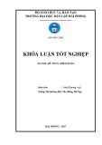 Khóa luận tốt nghiệp Kế toán - Kiểm toán: Hoàn thiện tổ chức kế toán doanh thu, chi phí,  xác định kết quả kinh doanh tại Công ty CP Kho vận AB Plus