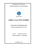 Khóa luận tốt nghiệp ngành Quản trị kinh doanh: Một số giải pháp nhằm nâng cao hiệu quả quản lý tại công ty Cổ phần Công nghệ và Thương mại Trang Khanh