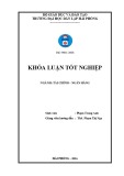 Khóa luận tốt nghiệp Tài chính - Ngân hàng: Một số giải pháp nâng cao hiệu quả hoạt động tín dụng tại Ngân hàng thương mại cổ phần Phương Đông – chi nhánh Hải Phòng