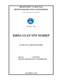 Khóa luận tốt nghiệp Quản trị doanh nghiệp: Một số biện pháp nâng cao hiệu quả sản xuất kinh doanh tại công ty cổ phần Cảng Nam Hải