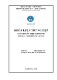 Khóa luận tốt nghiệp Quản trị kinh doanh: Một số giải pháp nhằm nâng cao hiệu quả hoạt động marketing tại công ty Cổ phần Công nghệ và Thương mại Trang Khanh