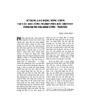 Sử dụng lao động nông thôn tại các khu công nghiệp phía Bắc hiện nay (Trường hợp khu công nghiệp Lễ Môn - Thanh Hóa)Sử dụng lao động nông thôn tại các khu công nghiệp phía Bắc hiện nay (Trường hợp khu công nghiệp Lễ Môn - Thanh Hóa)