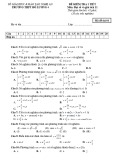 Đề kiểm tra 1 tiết Đại số Giải tích 11 chương 1 năm 2018-2019 có đáp án - Trường THPT THPT Đô Lương 4